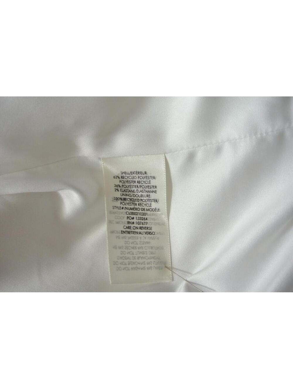 NEW, Alice + Olivia Fitted Blazer in Off White Sz 14 #SJ2245 - Picture 10 of 13